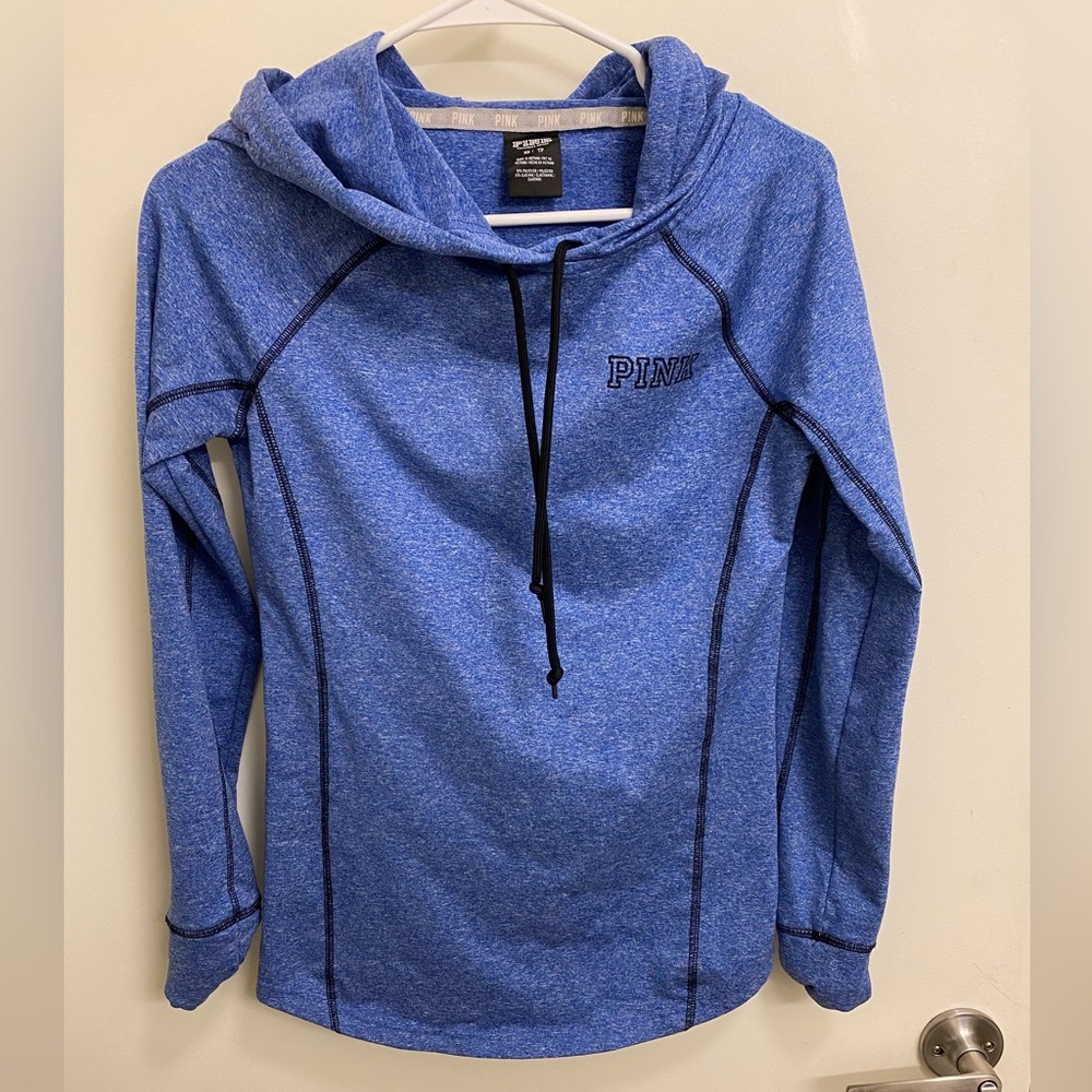 Pink xs blue sports hoodie